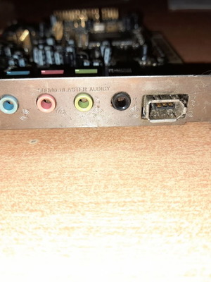 Sound card used
