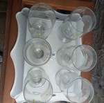 Glasses new, unused