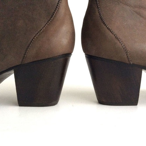 AERIN brown suede ankle boots used, size 39.5