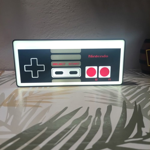 NES Controller Light Box new, retro gaming lamp