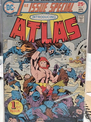1st Issue Special #1 Atlas used, DC Comics April 1975