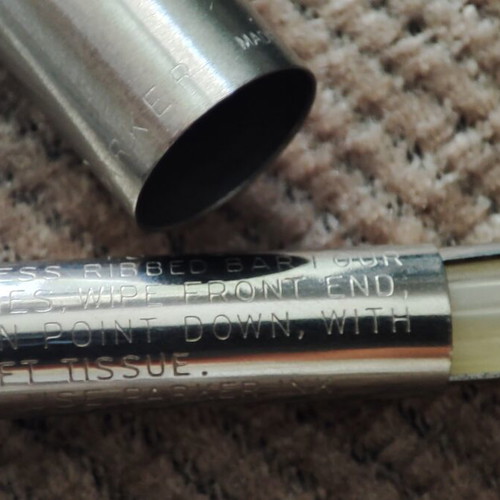 Vintage Parker 21 fountain pen with Pelikan 4001 ink