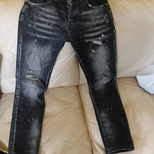 Dsquared2 jeans size 48 like new, black