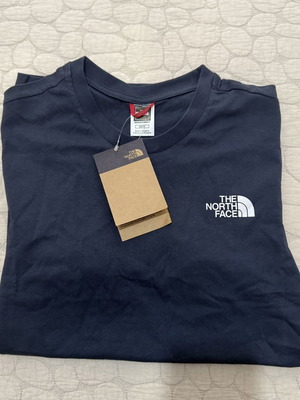 The North Face men's shirt new, blue, size XS