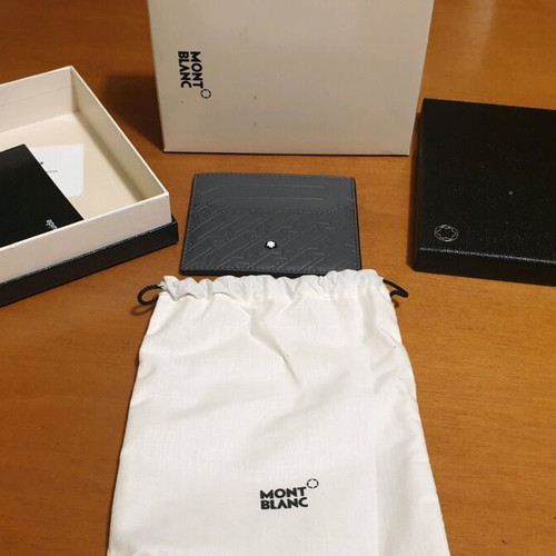 Card Holder Mont Blanc M-Gram 4810 new, gray-green