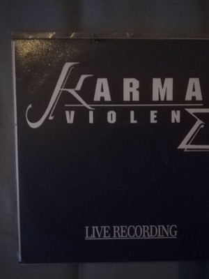 Karma Violens Live Recording CD μεταχειρισμένο, metal