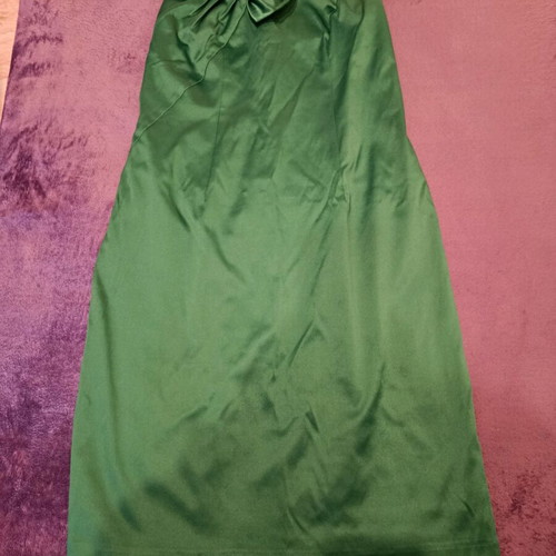 Bill Cost green evening dress like new, size L