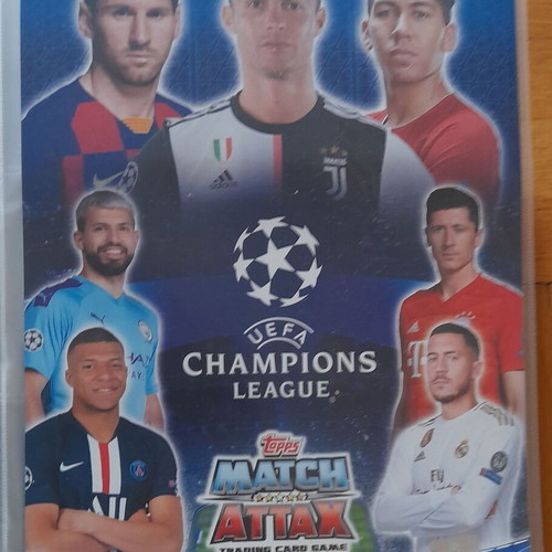 Champions League 2019-2020 Match Attax album with 426 cards like new