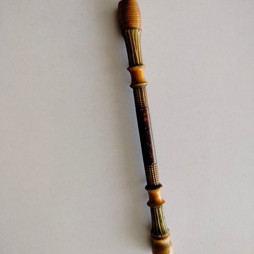 Wooden pipe used with nice details