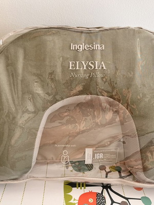 Μαξιλάρι θηλασμού Inglesina Elysia σαν καινούργιο, πράσινο