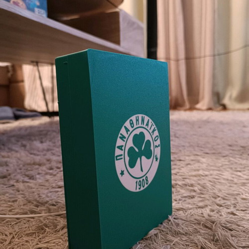Panathinaikos LED Light New Decorative Lamp with Shamrock (17.5x11.5)