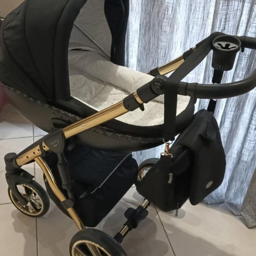 Baby Merc Faster 3 in 1 Limited Edition Black with Gold frame like new
