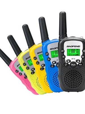 Walkie talkie Baofeng bf-t3 καινούργιο, 2 τεμάχια με επιλογή χρώματος