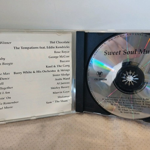 Sweet Soul Music CD like new, disco, Greek edition