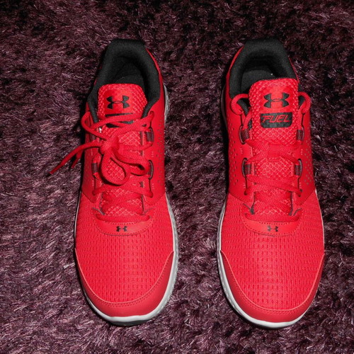 Under Armour Micro G Fuel Run sports shoes new, size 47, red