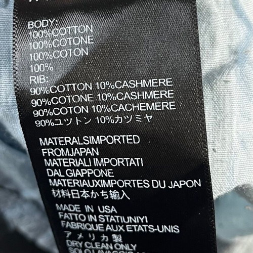 Amiri men's distressed embellished denim jeans like new, size L, blue