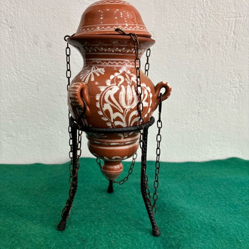 Ceramic Skyros lamp used, beautiful