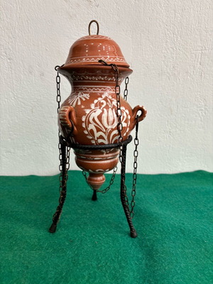 Ceramic Skyros lamp used, beautiful