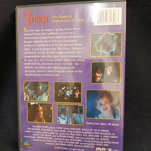 Totem 1999 DVD θρίλερ ταινία τρόμου