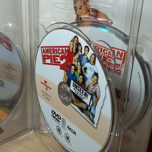 American Pie 4-Play DVD set like new with English subs