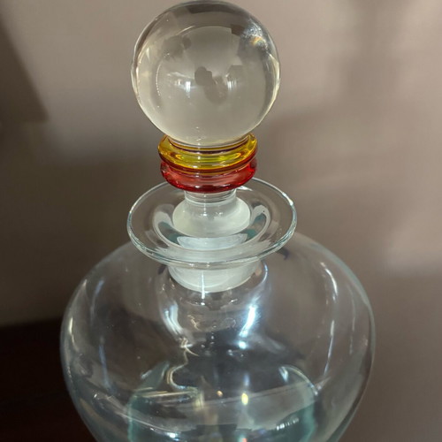 WMF crystal decanter used with slight internal cloudiness