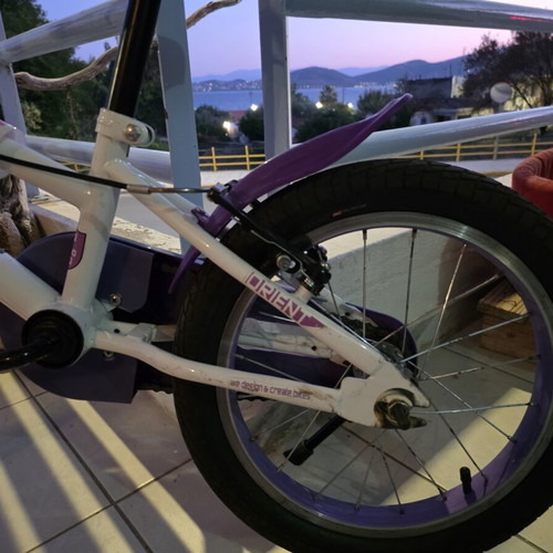 Orient Primo 16" children's bike like new, city style, white