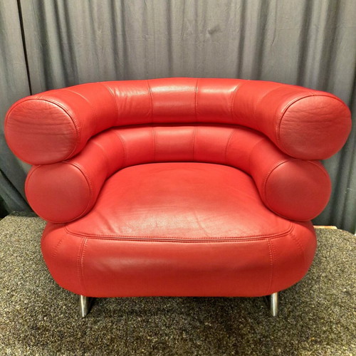 ClassiCon Bibendem chairs like new, set of 2, red leather