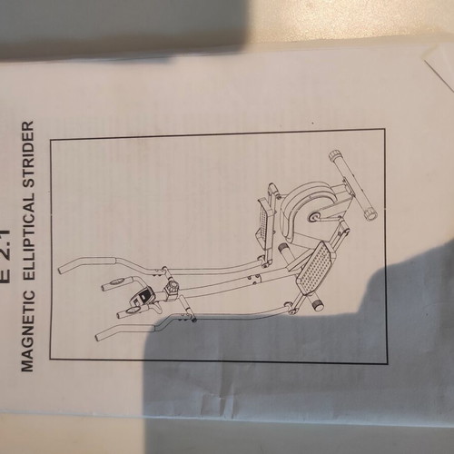 Elliptical machine, used