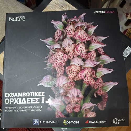 Stunning Orchids I book, Greek wildflowers