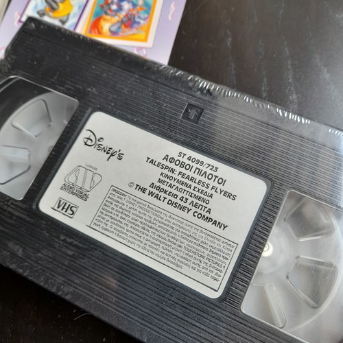 Disney's Talespin Fearless Flyers videocassette new, dubbed
