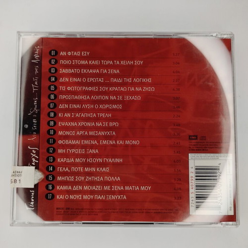 Giannis Ploutarchos Den Einai O Erotas CD, laiko