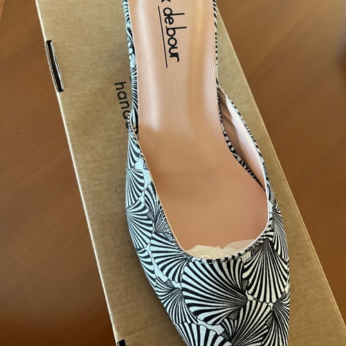 Mules De.Bour new, handmade, leather, size 39