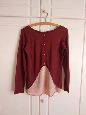 Muzuri blouse like new, red, size M/L