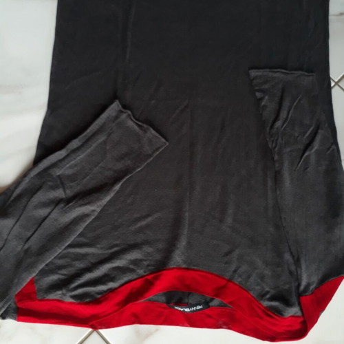 Acerbis blouse 3/4 sleeve used, gray and red