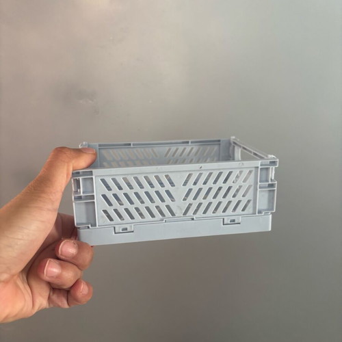 Storage box light grey used