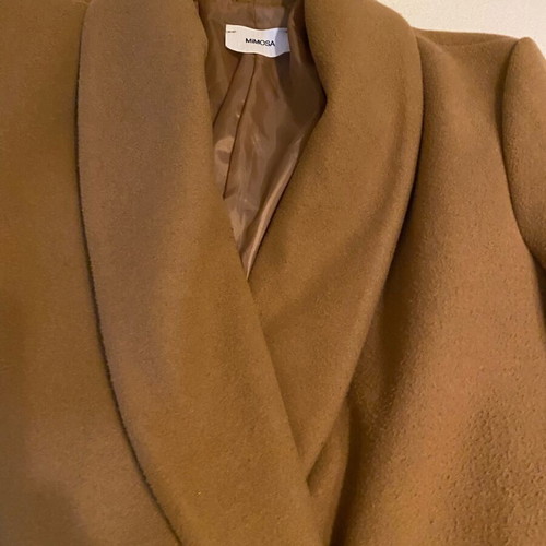 Women's coat used brown size M