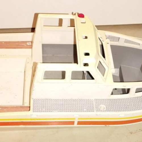 Playmobil sea boat used with missing parts