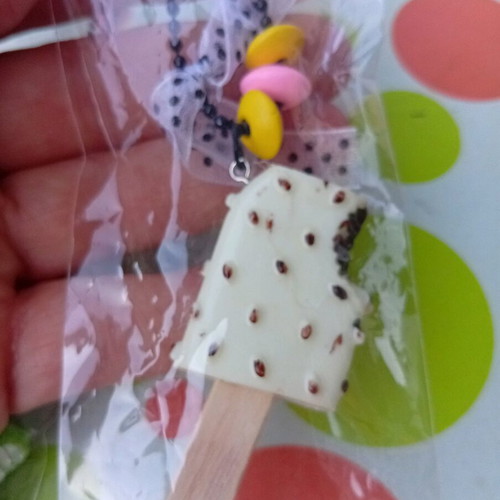 Children's necklaces nickel free ice cream, new, handmade Greek Kostibas