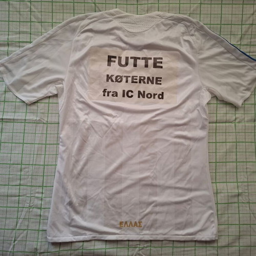 Greece Away Football Shirt 2007 - 2009, Large Size, Like New