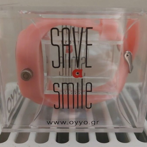 OYYO watch pink silicone strap new women's