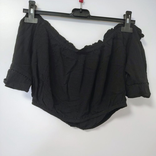 Elastic black top, one size