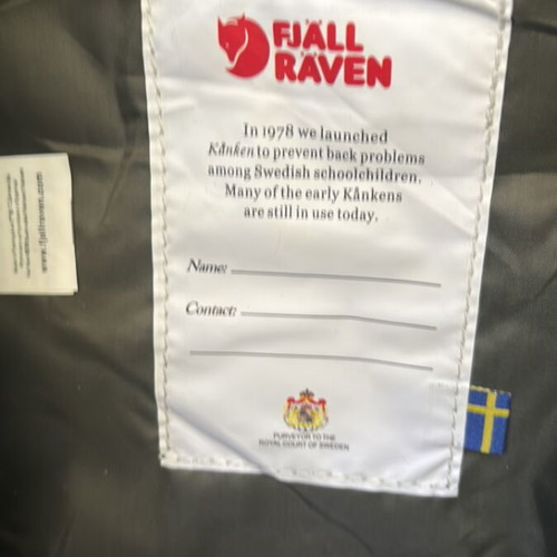 Fjallraven Kanken mini backpack like new