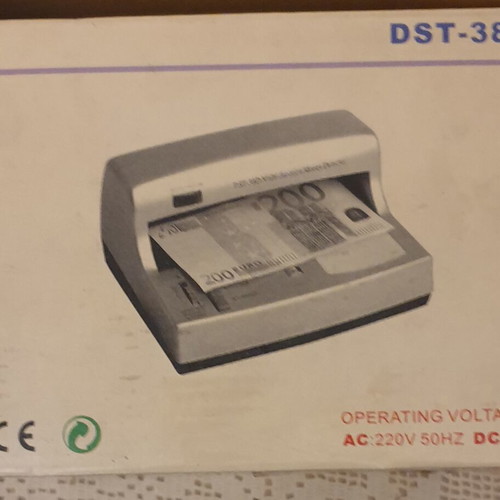 Money detector used, DST-38D model, sound needs repair