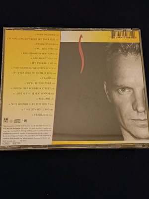 Sting Fields Of Gold The Best Of 1984-1994 CD like new