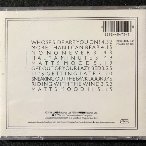 Matt Bianco Whose Side Are You On CD used