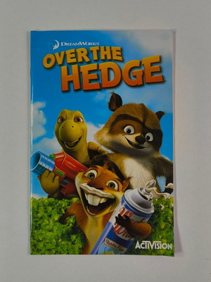 Over the Hedge PS2 ръководство употребявано, английско издание