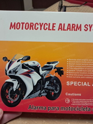 Motorcycle alarm new