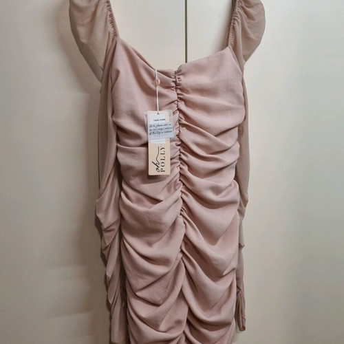 Oh Polly pink mini dress new