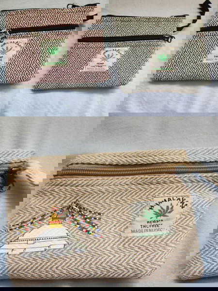 Himalayan hemp wallet/ πορτοφόλι καινούργιο