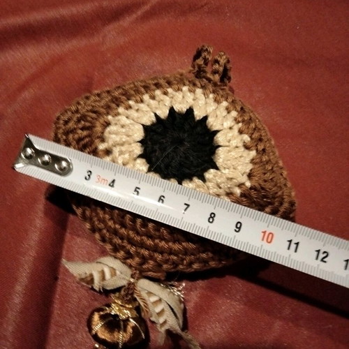 Macrame charm new, beautiful decorative eye